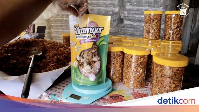 Keren! Usaha Bawang Goreng di Sukoharjo Ini Olah 5 Kuintal Bawang Sehari