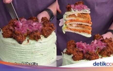 Wow! Chef Ini Bikin Kue dari Chicken Tikka Masala Khas India