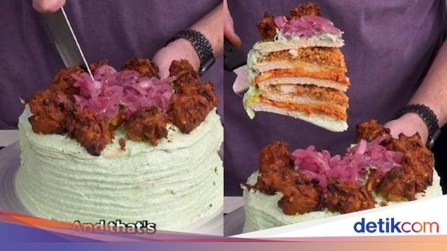 Wow! Chef Ini Bikin Kue dari Chicken Tikka Masala Khas India