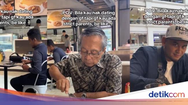 Makan Saat Kencan Pertama, Wanita Ini Ditemani Orang Tua dan Kakaknya!