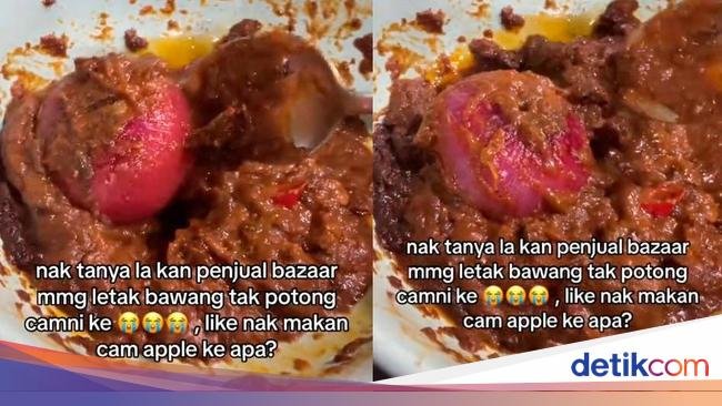 Niat Beli Rendang Daging, Wanita Ini Malah Dapat Rendang Bawang