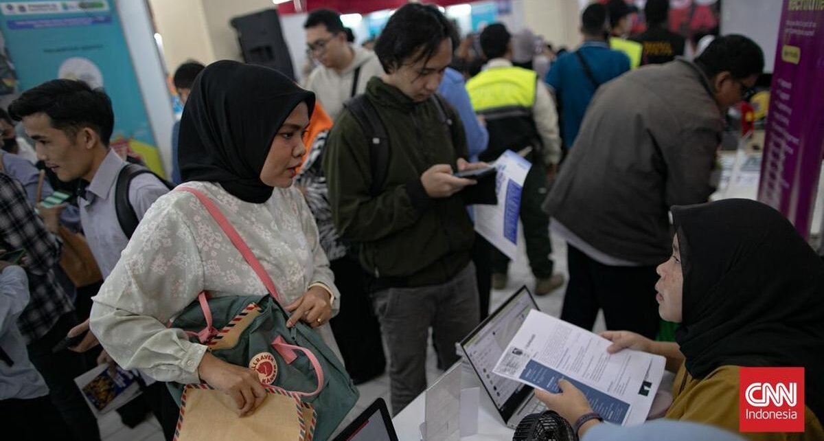 Banjir Pencari Kerja di Jakarta Job Fair Thamrin City