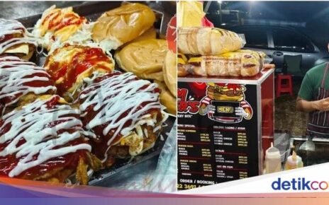 PNS Ini Rela Jualan Burger Kaki Lima hingga Dini Hari demi Beli Rumah