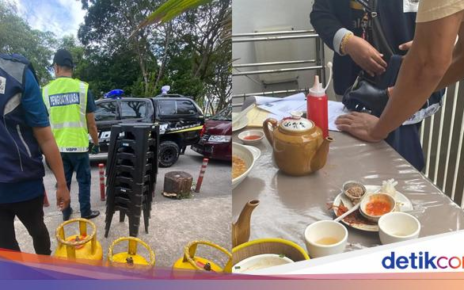 Polisi Grebek Tempat Makan Dimsum Ilegal di Dalam Rumah