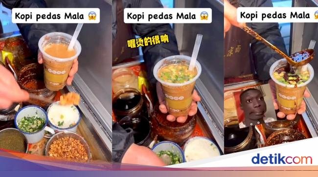 Ekstrem! Ada Racikan Kopi Mala yang Dijajakan di Kaki Lima