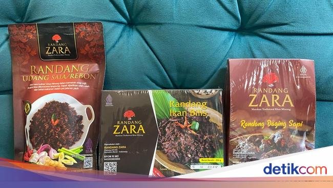 Krenyes Gurih! Rendang Ikan Bilis Buatan Rendang Zara Ini Cocok Untuk Sahur