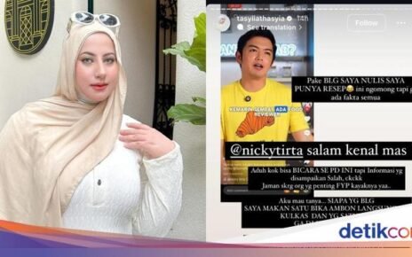 5 Fakta Review Bika Ambon Tasyi Athasyia Vs Nicky Tirta