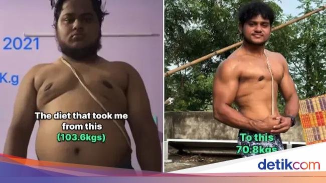 5 Kisah Sukses Diet Turunkan BB, Ada yang 31 Kg hingga 89 Kg