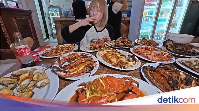 Tzuyang Beli Seafood 15 Kg di Pasar Kedonganan, Mukbang Sendirian!